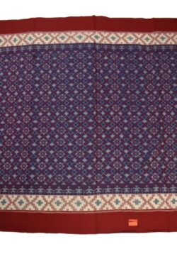 Purple Colour  Sambalpuri Handloom Cotton Bandha Saree