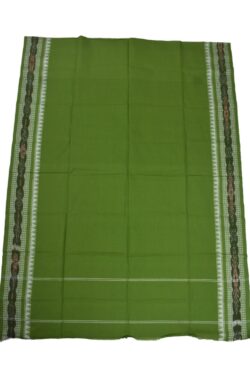 Green Colour Sambalpuri Handloom Cotton Dupatta